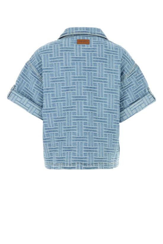 25SS 겐조 셔츠 FF52DC2496J4 DB LIGHT BLUE - KENZO