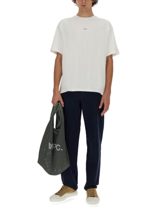 25SS 아페쎄 반팔 티셔츠 COHBWH26386 TAG WHITE - A.P.C.