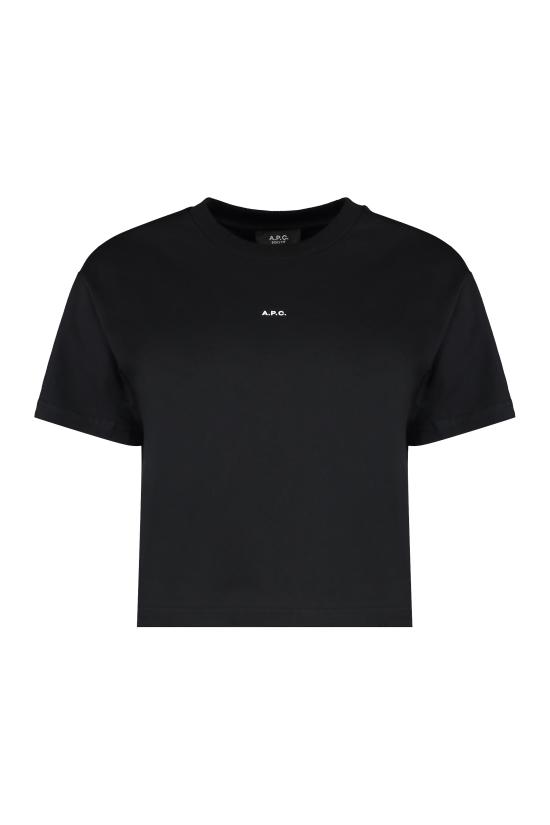 25SS 아페쎄 반팔 티셔츠 COHBWF26387 TZC BLACK