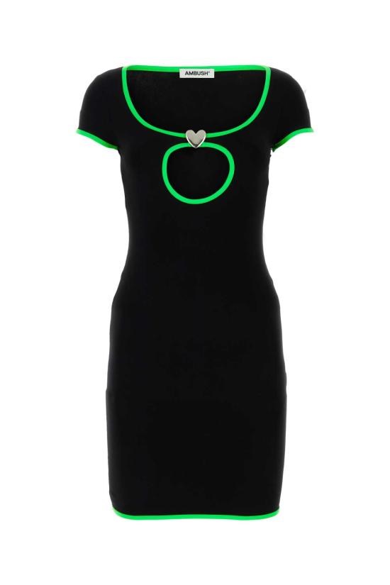  엠부시 숏 원피스 BWDB043S23JER001 1054 BLACK