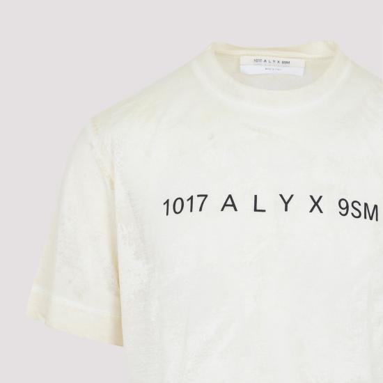  1017 알릭스 9SM 반팔 티셔츠 AAUTS0392FA01 WTH0007 YELLOW - 1017 ALYX 9SM