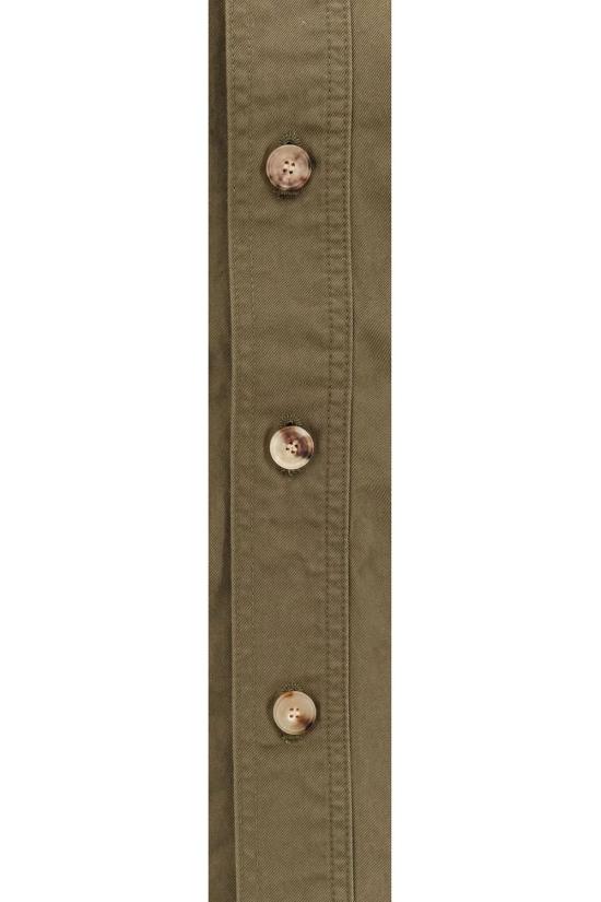 25SS 생로랑 긴팔 셔츠 816396Y03JC 3007 GREEN - SAINT LAURENT