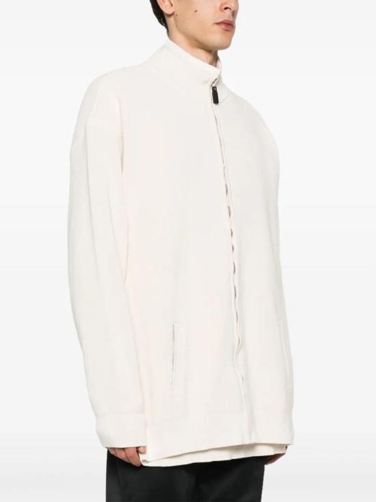 25SS 발렌시아가 집업 니트 812919T3363 9501 YELLOW - BALENCIAGA