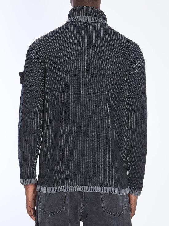 25SS 스톤 아일랜드 터틀넥 8115551C1 V0M65 BLACK - STONE ISLAND