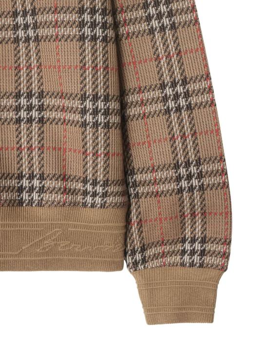 25SS 버버리 스웨트셔츠 8102882 C2044 CHECKED - BURBERRY