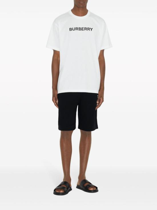 25SS 버버리 로고 반팔 티셔츠 8084234 A1464 WHITE - BURBERRY
