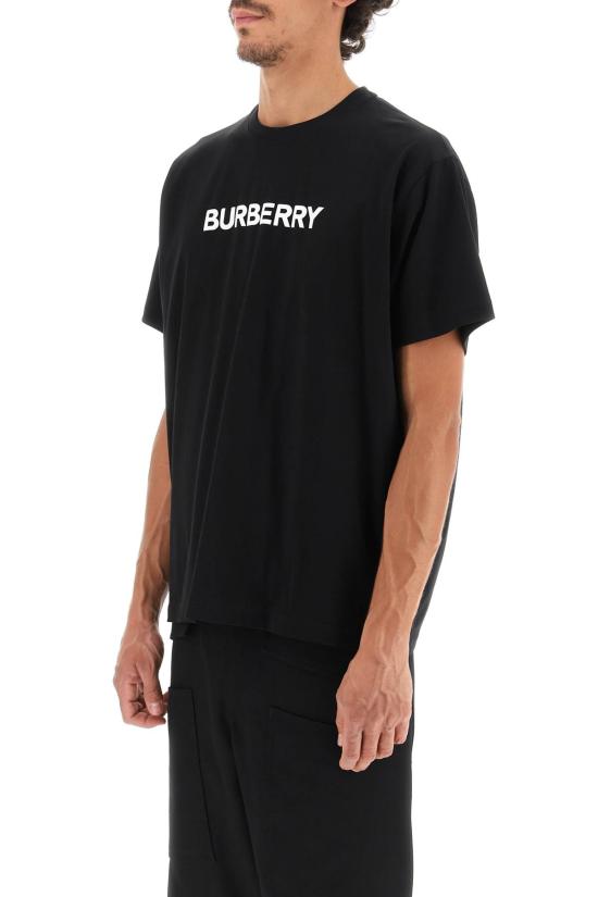 25SS 버버리 로고 반팔 티셔츠 8084233 A1189 BLACK - BURBERRY