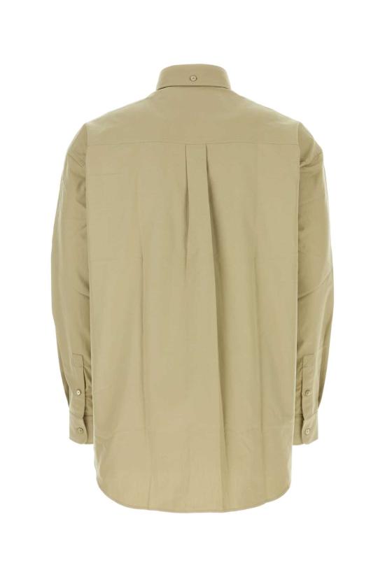  버버리 코튼 옥스포드 셔츠 8082303 B7311 GREEN - BURBERRY