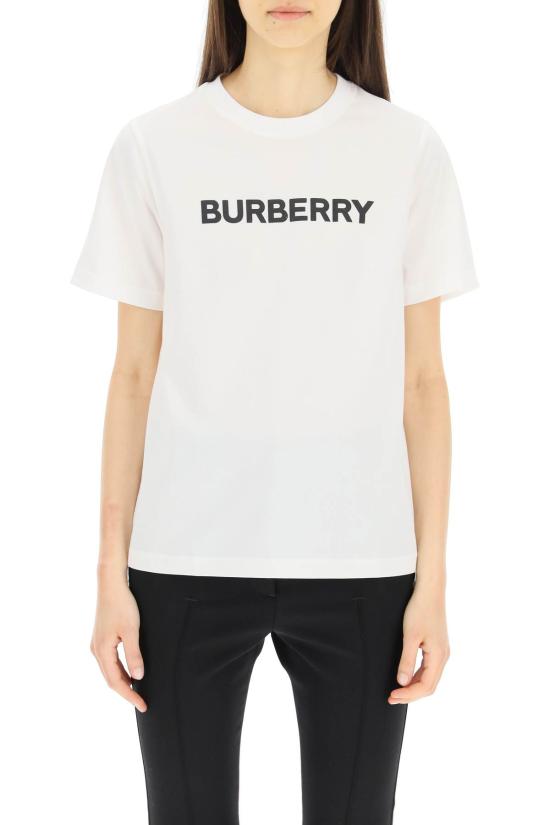 25SS 버버리 로고 코튼 티셔츠 8080325 A1464 WHITE - BURBERRY
