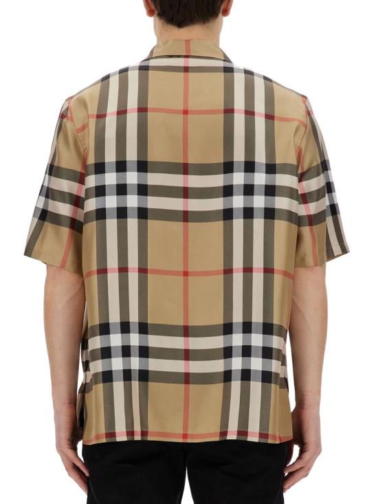 25SS 버버리 반팔 셔츠 8050279 A7028 CHECKED - BURBERRY