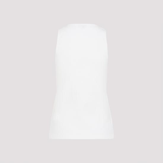 25SS 보테가베네타 민소매 티셔츠 789616V3Z60 9071 WHITE - BOTTEGA VENETA