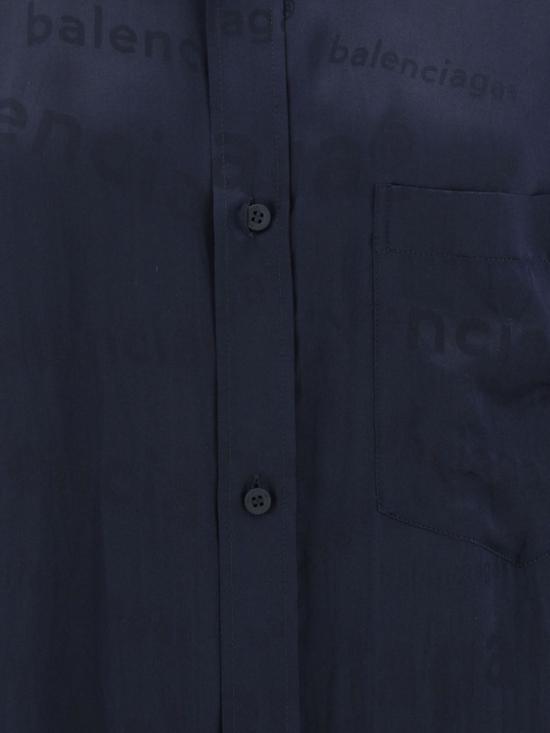24FW 발렌시아가 셔츠 773300TRN04 1083 BLUE - BALENCIAGA