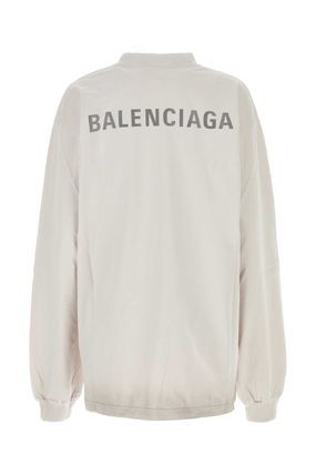 24FW 발렌시아가 긴팔 티셔츠 744449TQVN1 9016 WHITE - BALENCIAGA
