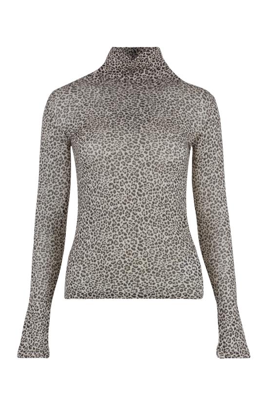  생로랑 반팔 티셔츠 704163Y36ZT 7463 ANIMAL PRINT