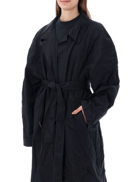  발렌시아가 코트 698285TKP06 0100 BLUE - BALENCIAGA