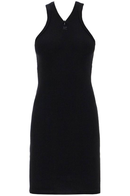 24FW 쿠레쥬 숏 원피스 324JRO452JS0121 9999 BLACK