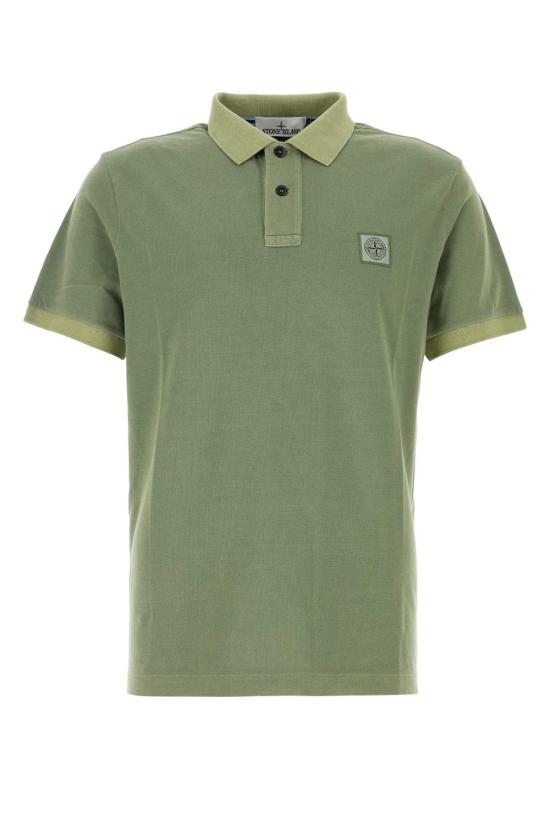25SS 스톤 아일랜드 폴로 티셔츠 22002SC67 V0055 GREEN