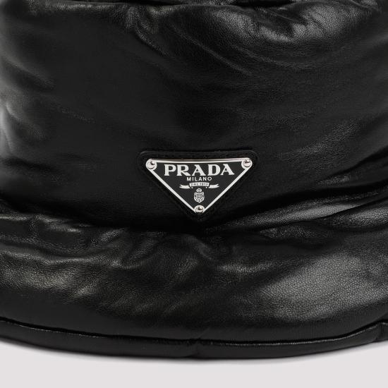  프라다 버킷햇 1HC2482DYI F0002 BLACK - PRADA