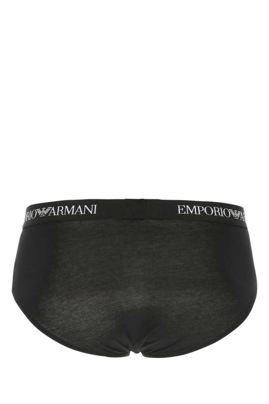 24FW 엠포리오 아르마니 팬티 110824CC722 21320 BLACK - EMPORIO ARMANI