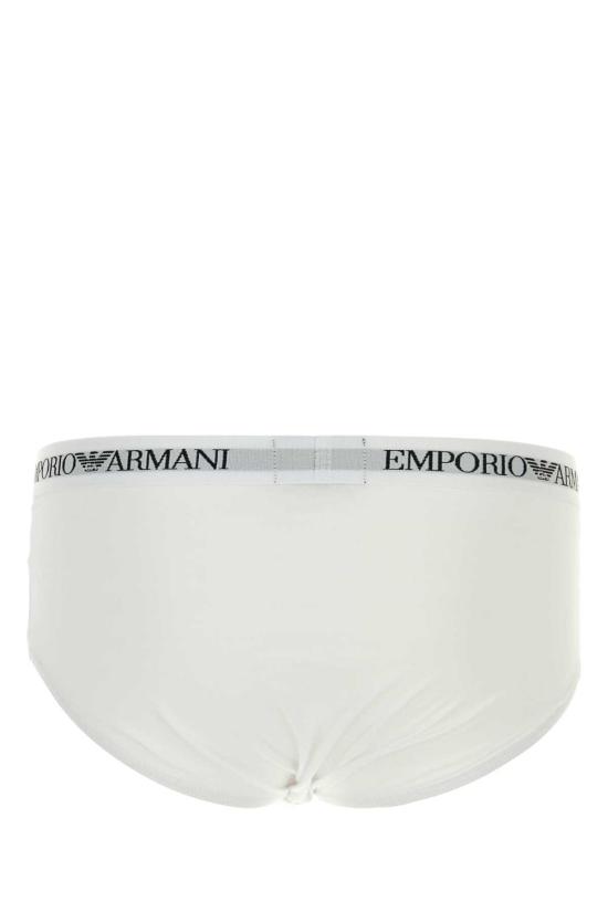 24FW 엠포리오 아르마니 팬티 110824CC722 16510 WHITE - EMPORIO ARMANI
