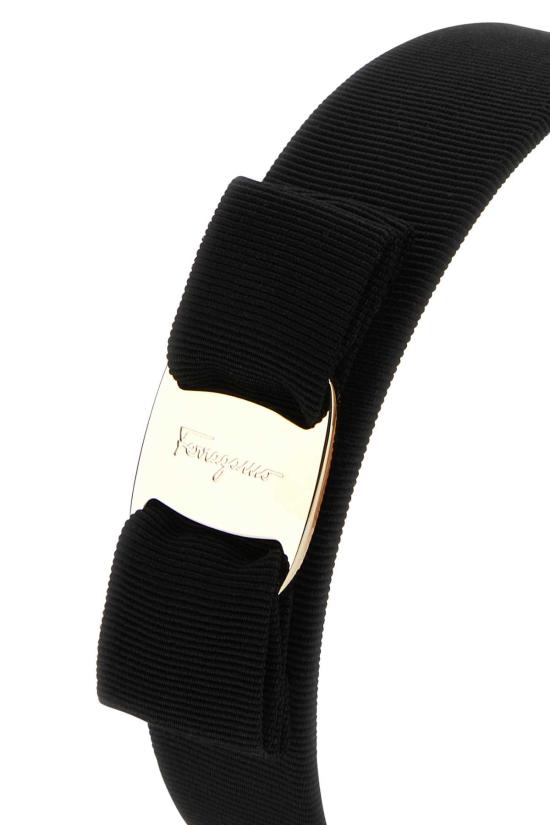 25SS 살바토레 페라가모 헤어 액세서리 344311572738 NEROORO BLACK - SALVATORE FERRAGAMO
