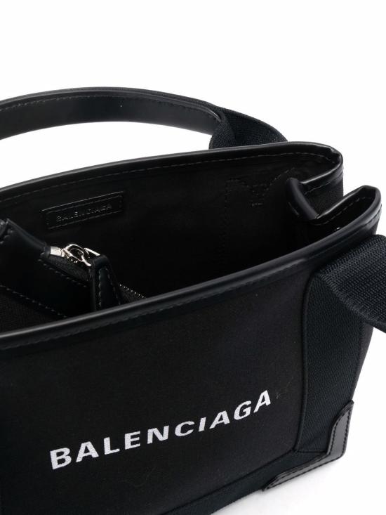 25FW 발렌시아가 NAVY 카바스 XS 백 3903462HH3N 1000 BLACK - BALENCIAGA
