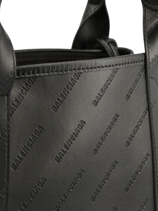 25FW 발렌시아가 NAVY 스몰 카바스백 3903462AAV4 1000 BLACK - BALENCIAGA
