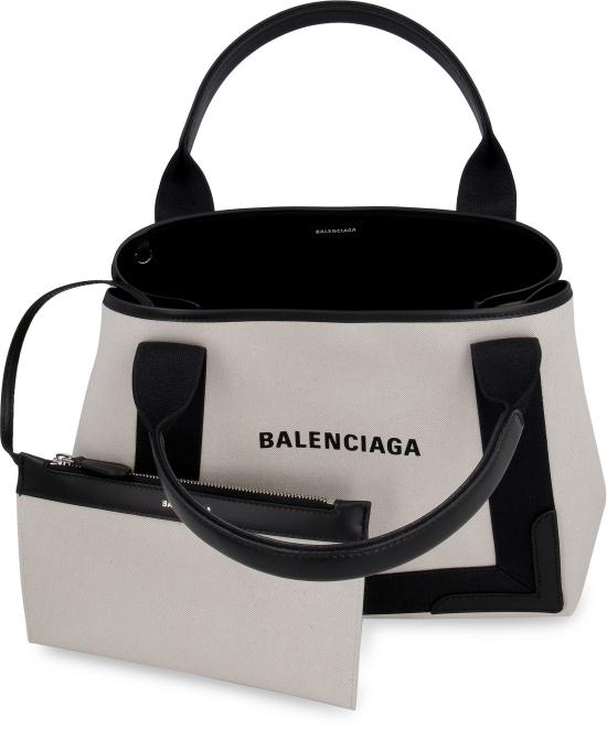 25FW 발렌시아가 NAVY 스몰 카바스백 3399332HH3N 9260 MULTICOLOURED - BALENCIAGA