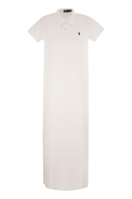 25SS 폴로 랄프로렌 롱 원피스 211968291 WHITE