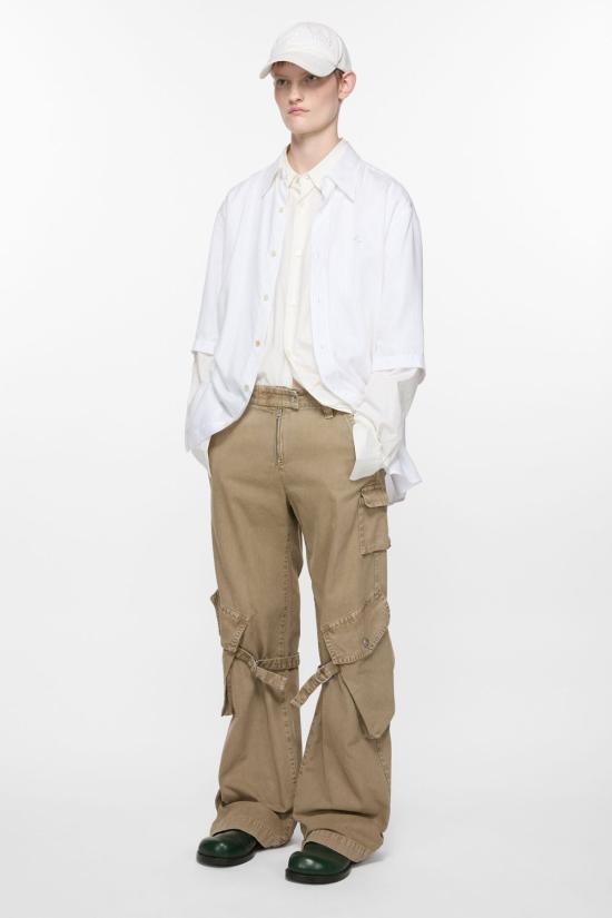 25SS 아크네 스튜디오 뮬/슬리퍼 AD0801AB7 GREEN - ACNE STUDIOS