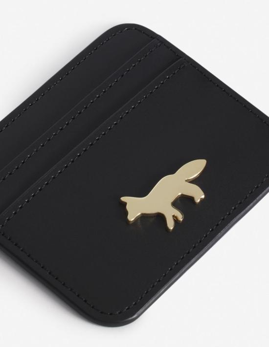 25SS 메종키츠네 가죽소품 OW05700LR0001P199 BLACK - MAISON KITSUNE