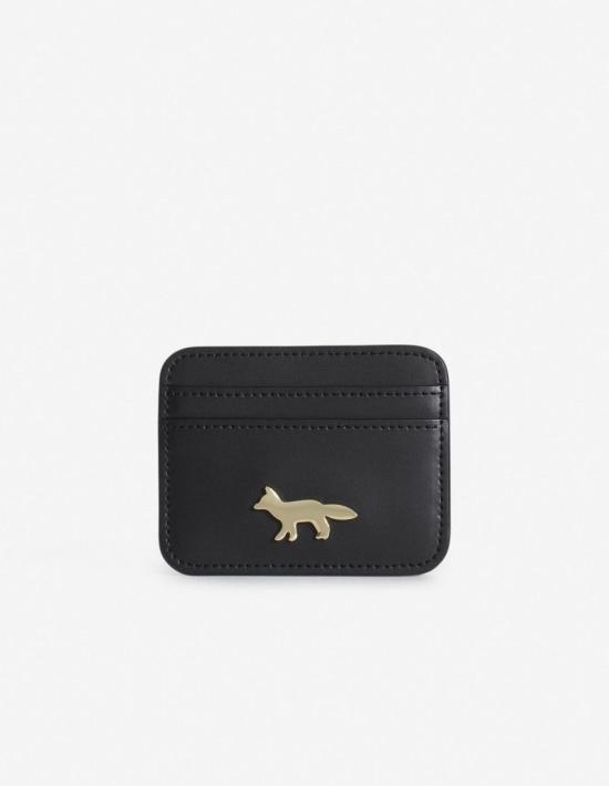 25SS 메종키츠네 가죽소품 OW05700LR0001P199 BLACK