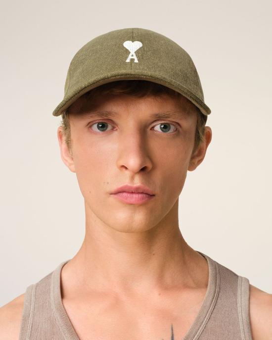 25SS 아미 모자 UCP022DE0064375 KHAKI - AMI