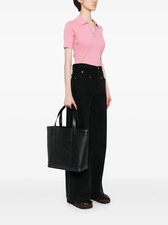 25SS 메종키츠네 토트백 OW05110LC0045P199 BLACK - MAISON KITSUNE