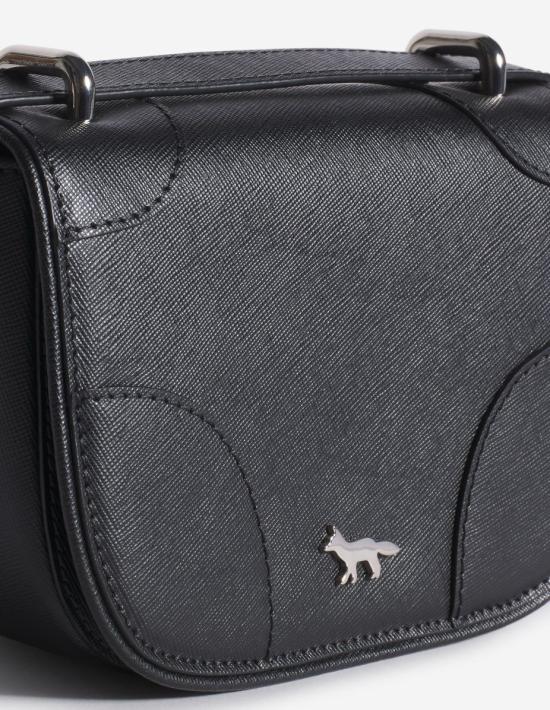 25SS 메종키츠네 크로스백 OW05139LR0022P199 BLACK - MAISON KITSUNE