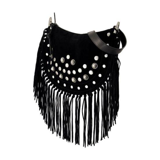 25SS 이자벨마랑 크로스백 25EBF0066FB C2C16M BKSI BLACK - ISABEL MARANT