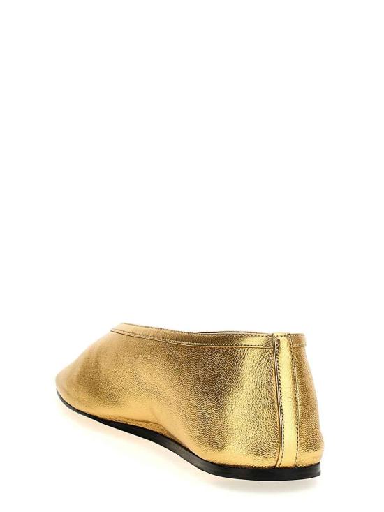  르 몽드 베릴 플랫 슈즈 LUNLEAYGL Gold - LE MONDE BERYL
