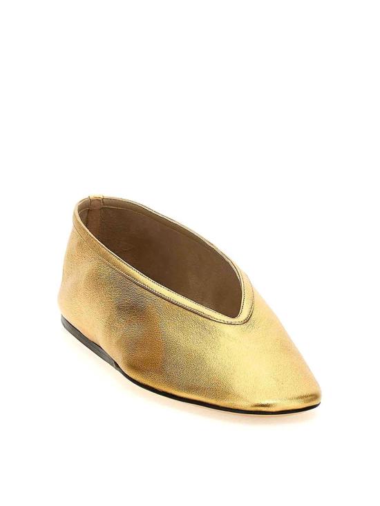  르 몽드 베릴 플랫 슈즈 LUNLEAYGL Gold - LE MONDE BERYL
