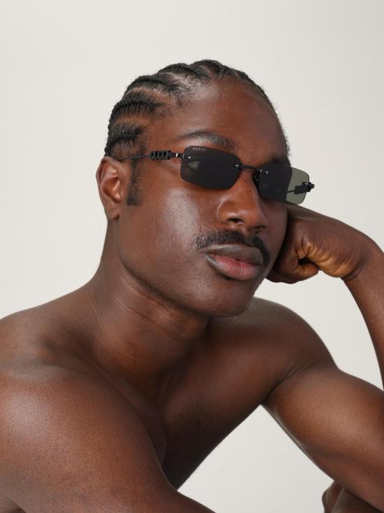 25FW 구찌 선글라스 GG1808S 001 Black - GUCCI