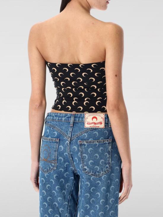 26SS 마린세르 민소매 티셔츠 WTS011ACJER0001 IT99 Black - MARINE SERRE