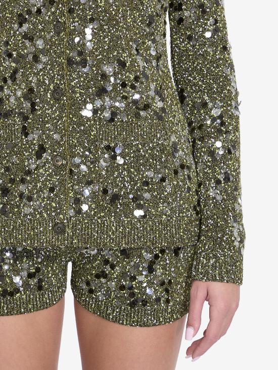 24FW 구찌 폴로 티셔츠 798149XKD80 3254 MILITARYGREENMIX - GUCCI