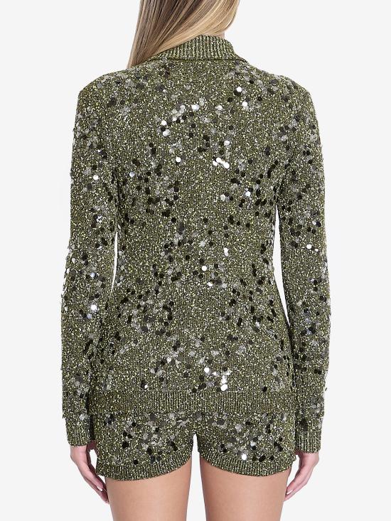 24FW 구찌 폴로 티셔츠 798149XKD80 3254 MILITARYGREENMIX - GUCCI