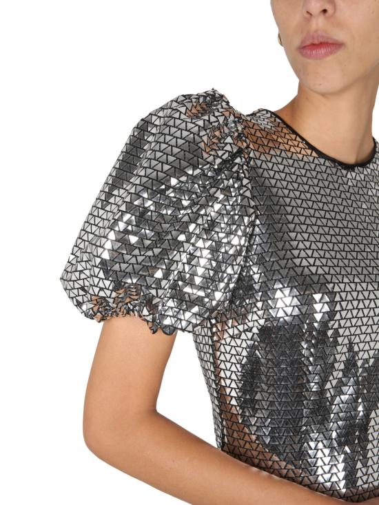  로테이트 바이 크리스텐슨 숏 원피스 RT391 5010 SILVER - ROTATE BY BIRGERCHRISTENSEN