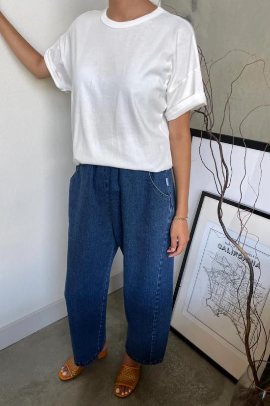  르 본 숍 반팔 티셔츠 Le Bon Shoppe Her Tee 클래식 화이트