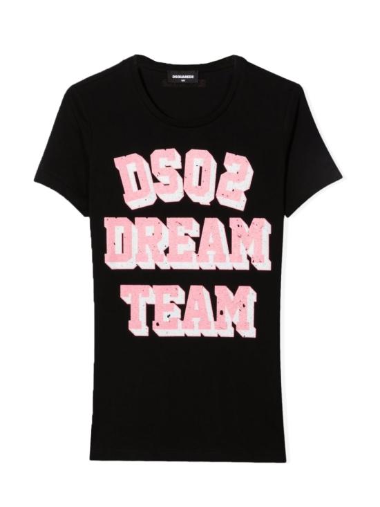  [주니어] 디스퀘어드2 티셔츠 DQ0507T D00A8DQ900 BLACK - DSQUARED2