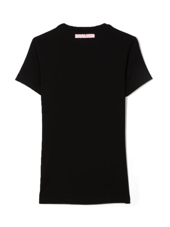  [주니어] 디스퀘어드2 티셔츠 DQ0507T D00A8DQ900 BLACK - DSQUARED2
