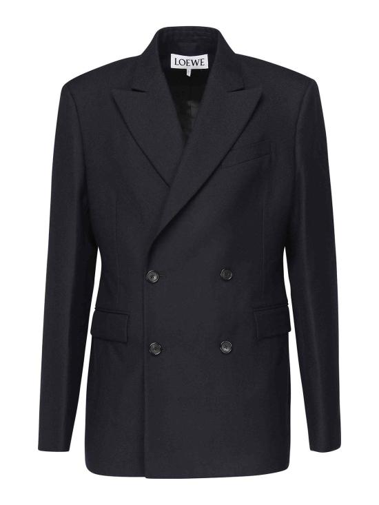  로에베 자켓 HSM1Y03W278511 Blue