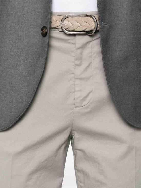 26SS 브루넬로 쿠치넬리 스트레이트 팬츠 M289LE1450C6018 Light Brown - BRUNELLO CUCINELLI