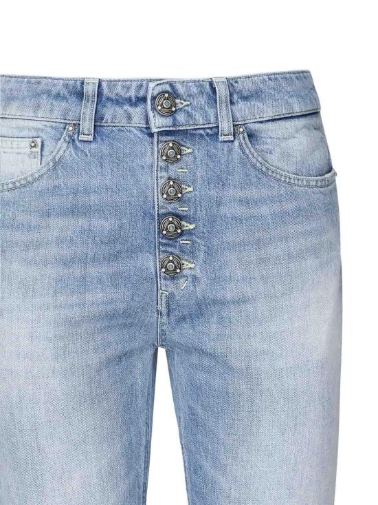 25SS 돈답 스트레이트 팬츠 DP268BDFE286D800 Blue - DONDUP