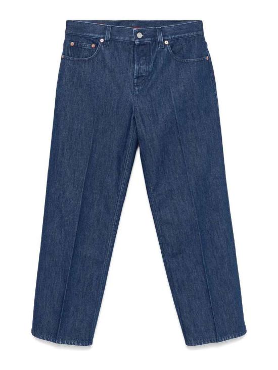  구찌 스트레이트 팬츠 812233XDC834100 Dark Blue